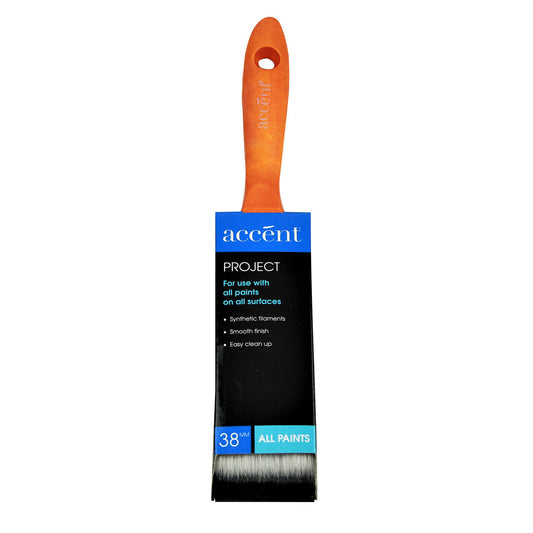 Brush Accent 38mm Quality PRO Paint Brush with Wood Handle Purdy Swan Style