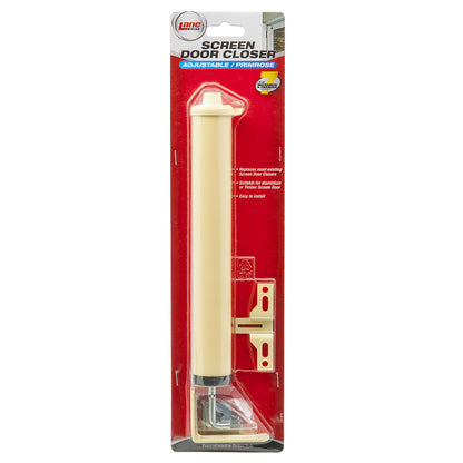 Door Closer Lane Pneumatic Adjustable Universal Fit Security Screen Cream6253728