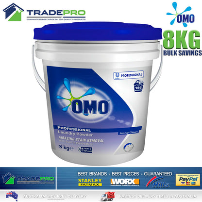 Laundry Powder OMO Top Front Loader 8kg Washing Detergent Concentrate Stain Wash