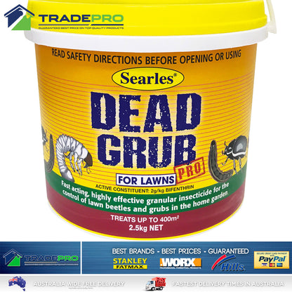 Granular Pesticide Dead Grub 2.5kg Lawn Beetle Killa Bifenthrin Ant Pest PRO