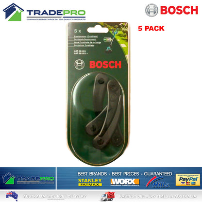 Genuine Bosch DuraBlade 5pc Pack ART 26-18 Li Grass Trimmer Cutting Blades