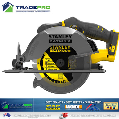 Stanley® Fatmax 18V Cordless Circular Saw Genuine SFMCS500B PRO Tool Only