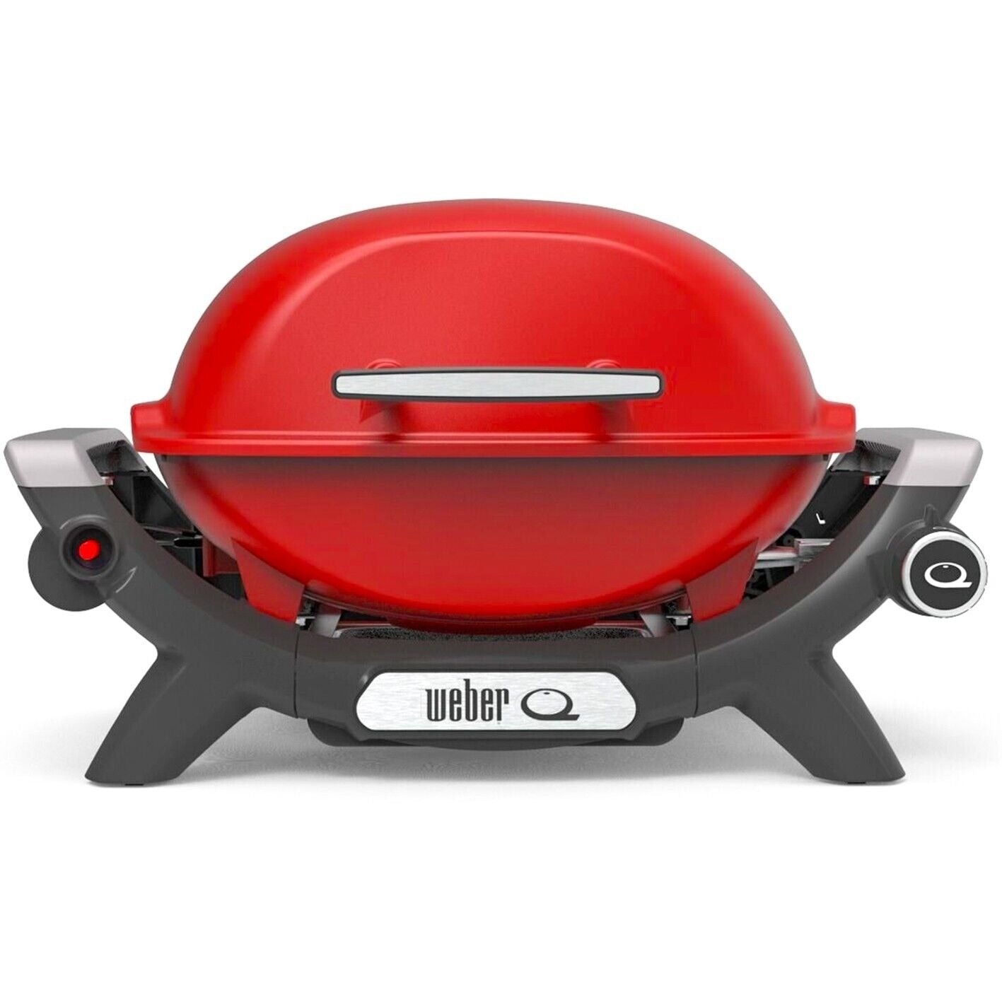 BBQ Weber Q1000 Portable Gas Barbecue Grill Stainless Steel Burner & Hose Baby Q