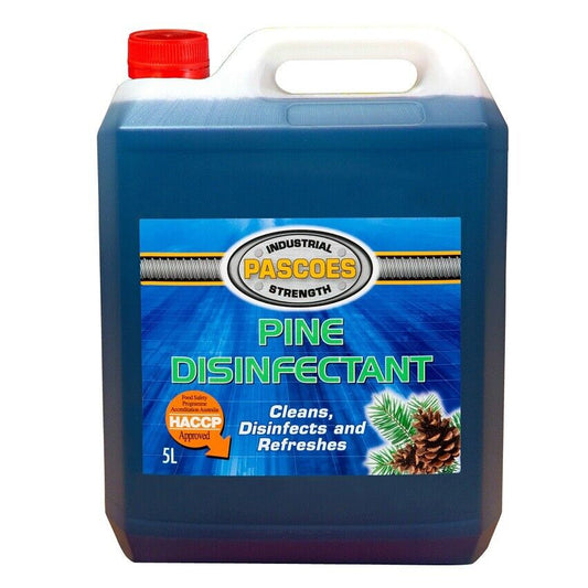 Bacterial Sanitiser Disinfectant 5Ltr Kills 99% Germ Killer Bulk Liquid Aussie