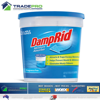 DampRid Moisture Absorber 300g Refillable Damp Rid Model Mould Odour Kill