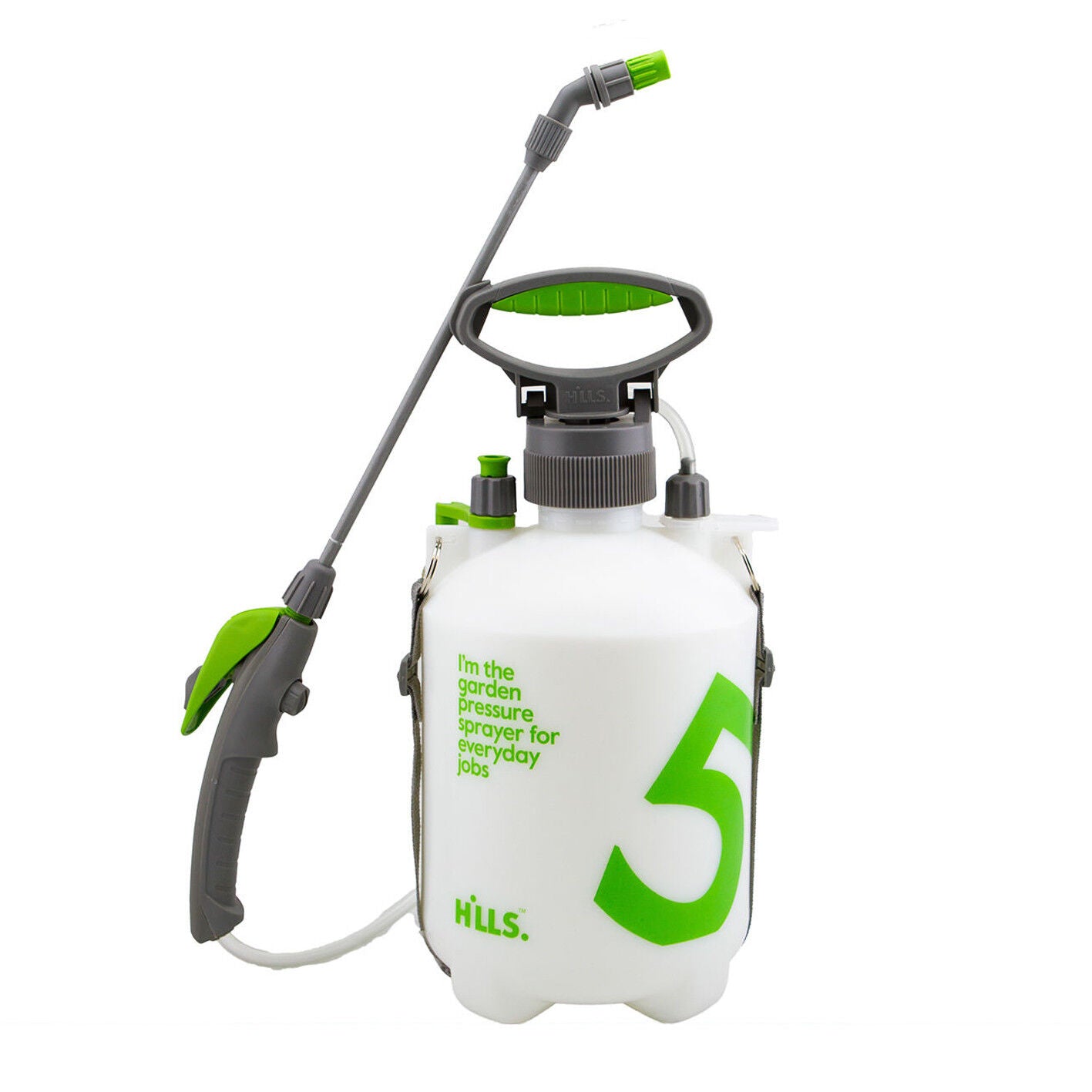 Hills 5Ltr Sprayer Professional Nozzle 5L Chemical Garden Pets 5 Litre Bottle