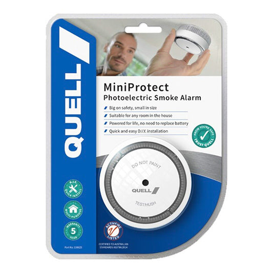 Smoke Alarm Fire Detector Quell® Photoelectric Intelligent Mini Protect QM10 PRO