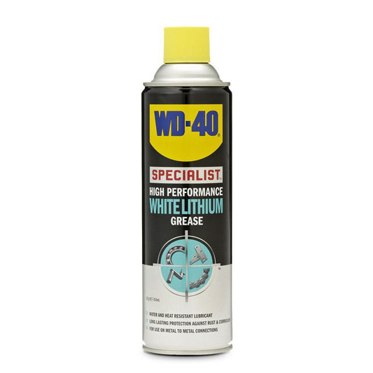 WD-40 Specialist High Performance White Lithium Grease Spray 300g WD40 Stop Rust