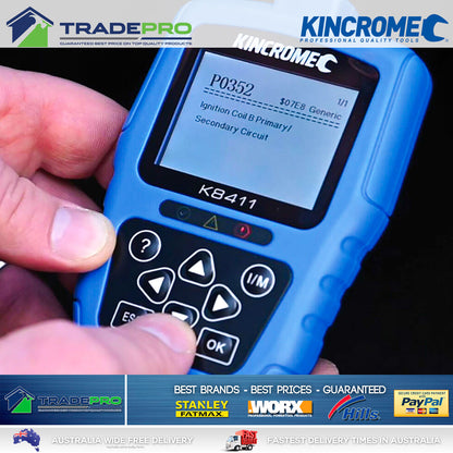 Kincrome OBD2 Semi PRO Diagnostic Scan Tool Code Scanner Engine Automotive Car