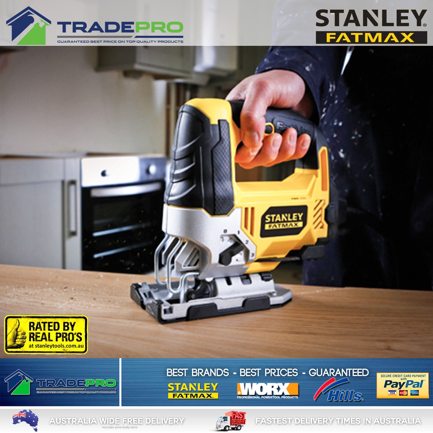 Stanley® Fatmax Electric 710W Jigsaw Genuine FME340K-XE Multi Blade with Case