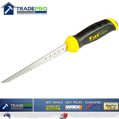 Stanley® Fatmax Jab Saw PRO New Model 160mm Jabsaw Wall Board Plaster Knife