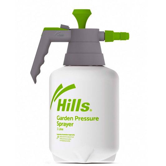 Hills® Genuine Garden Pressure Sprayer 1 Litre Pump Bottle Refillable PRO