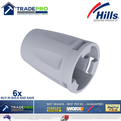 Hills Genuine PRO Clothes Line Tie Off Caps 6pc Folding Frame Clothesline 6 pack
