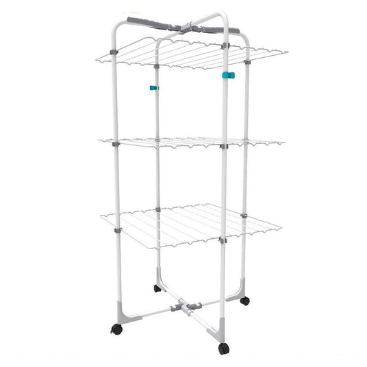 Hills Premium Clothes Airer 3 Tier 19.2m Genuine Portable Clothesline Mobile Dry