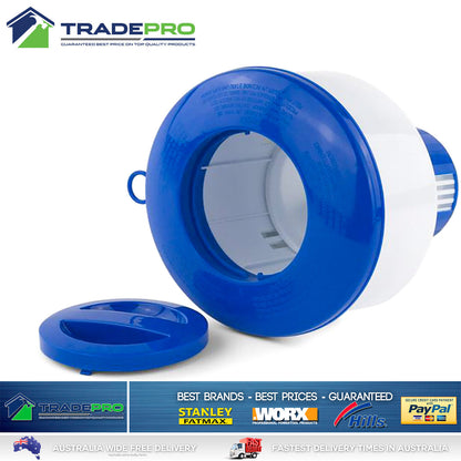 Baracuda Pool Small Floating Tablet Dispenser Chlorine Bromine Pool Hot Tub Spa