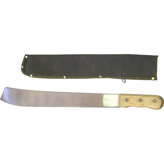 Machete Full Tang Outdoor Hunting Sharp Camping Bush Blade Knife Nylon Sheath