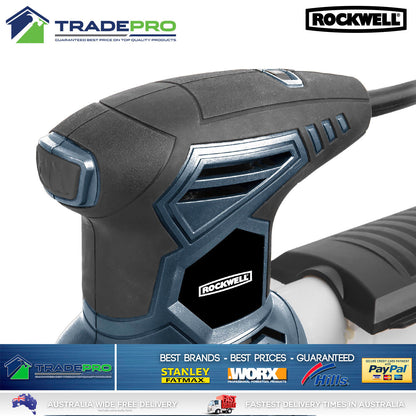 Electric Orbital Sander 125mm 240w PRO with Bonus Sandpaper & Dust Cartridge
