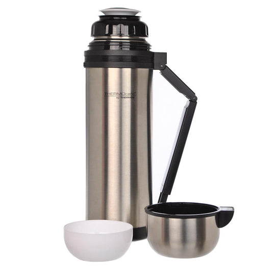 Thermos Flask Stainless Steel 1.8L Vacuum Insulated Bottle Drink Food 1.8 Litre