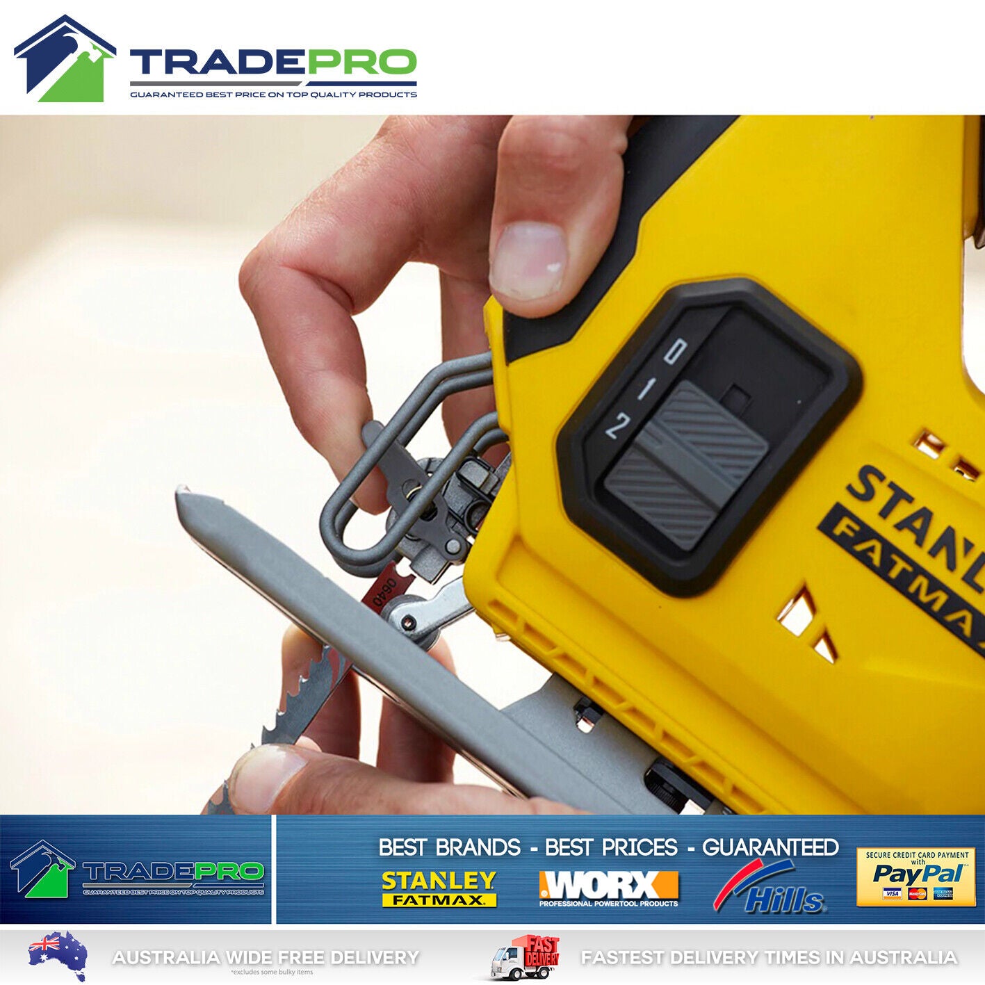 Stanley® Fatmax 18V Cordless Jigsaw Genuine SFMCS600B Multi Blade PRO Tool Only
