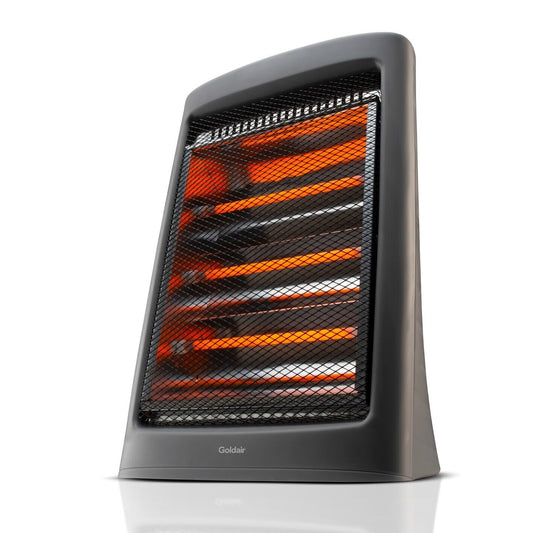 Heater Radiant 1200W Goldair 3 Bar Heat Bedroom Bathroom Indoor Electric Home