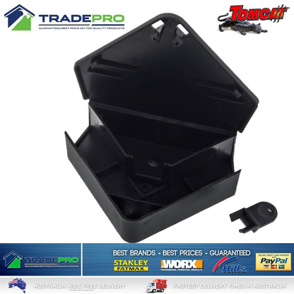 Tomcat Mouse Bait Station Poison Killer Trap Plastic Safe Children Lockable PRO