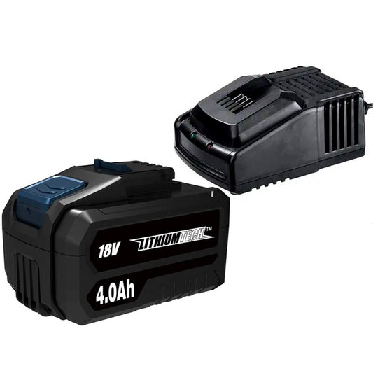 Rockwell® Genuine 18V 4.0Ah Li-Ion Battery & Rapid Charger Kit Rechargeable Pro