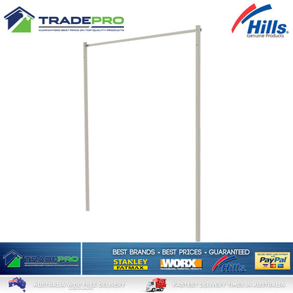 Hills® Genuine PRO Ground Mount Post Kit Fold down Single & Double Clothesline