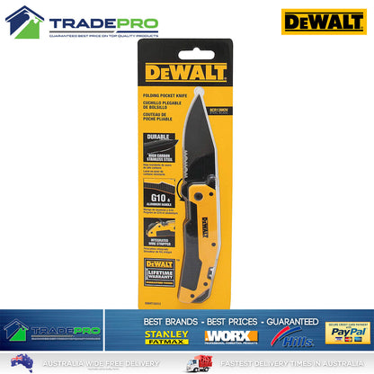 DeWalt® PRO Premium Ultility Knife Folding Outdoor Hunting Sharp Camping Pocket