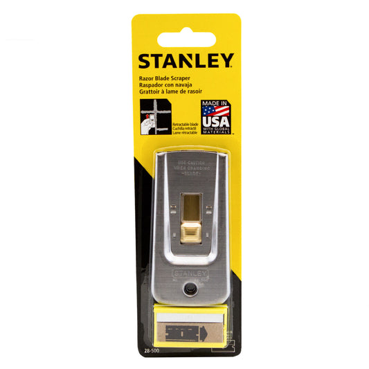 Stanley Razor Blade Scraper 5pc Blade Kit USA Paint Glue Adhesive Putty Window