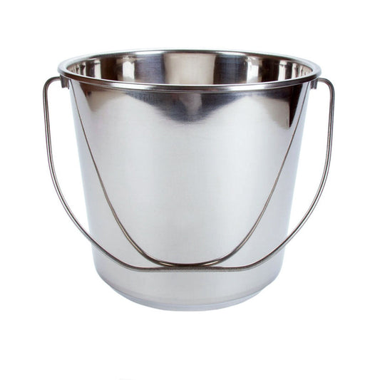 Stainless Steel Bucket with Handle 16Ltr HDuty Premium Quality NewModel 16L Pail