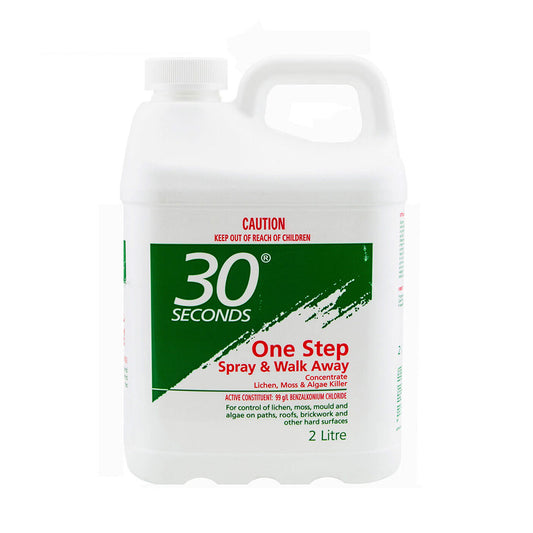 Spray & Walk Away 2ltr Wet Forget Algae Moss Mould Cleaner Remover 2L 30 Seconds