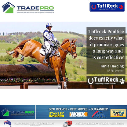 Tuffrock Poultice 8kg Equine Horse Wound Dressing Swell Healer Recovery PRO