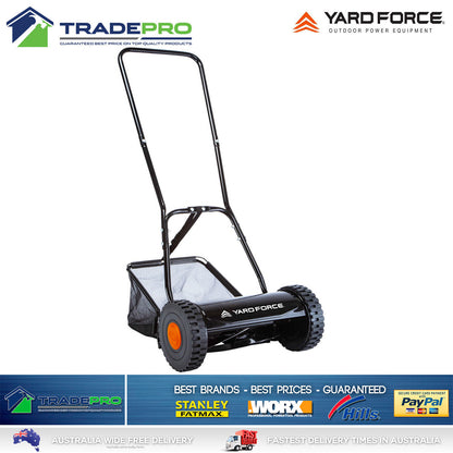 Push Mower YardForce™ Razor Cylinder Drum Cut and Catcher Grass Hand Lawn Mower
