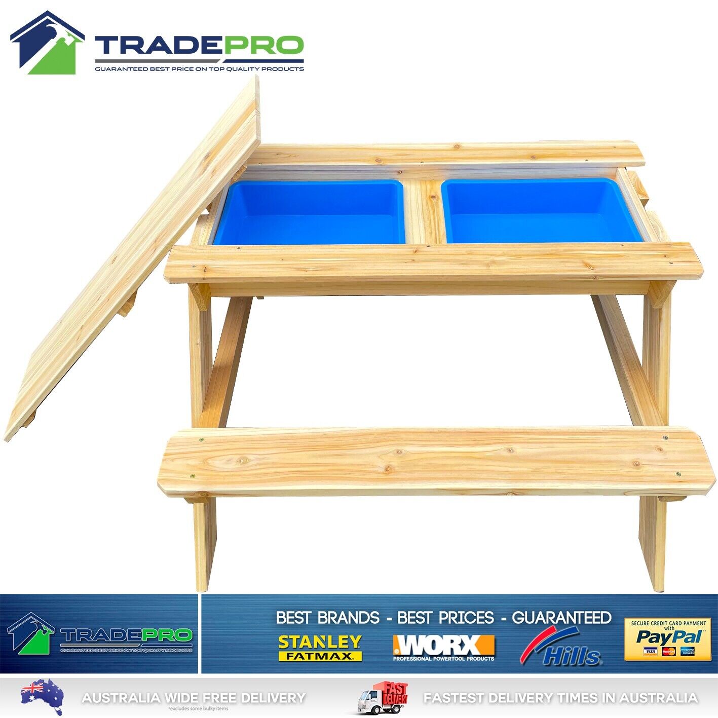 Kids Children Picnic Table Bench Set Indoor Outdoor Child Play Seat Camp Timber