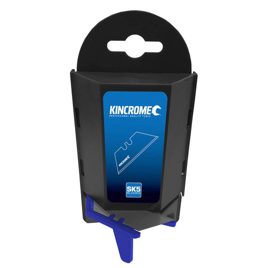 Kincrome Utility Knife Blades 50 Piece Kit PRO Razor Carbon Steel Safety Cutter