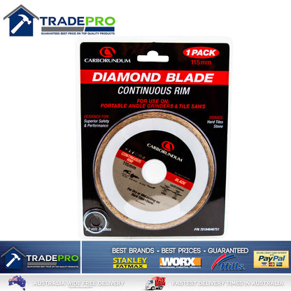 Diamond Cutting Wheel 115mm PRO® Cont Ultra Thin Angle Grinder Tile Saw Blade