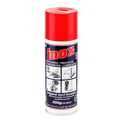 Genuine Inox® MX3 Lubricant 300gm Spray Protect Heavy Duty Marine Auto Aerosol