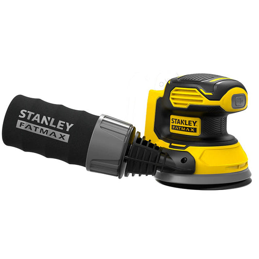 Stanley® Fatmax 18V Sander Random Orbital Wood Paint Metal with Dust Cartridge