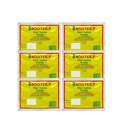 Rootex PRO 6x 18G Plant Cutting Cloning Powder Hormone Hydroponic Rooting Root