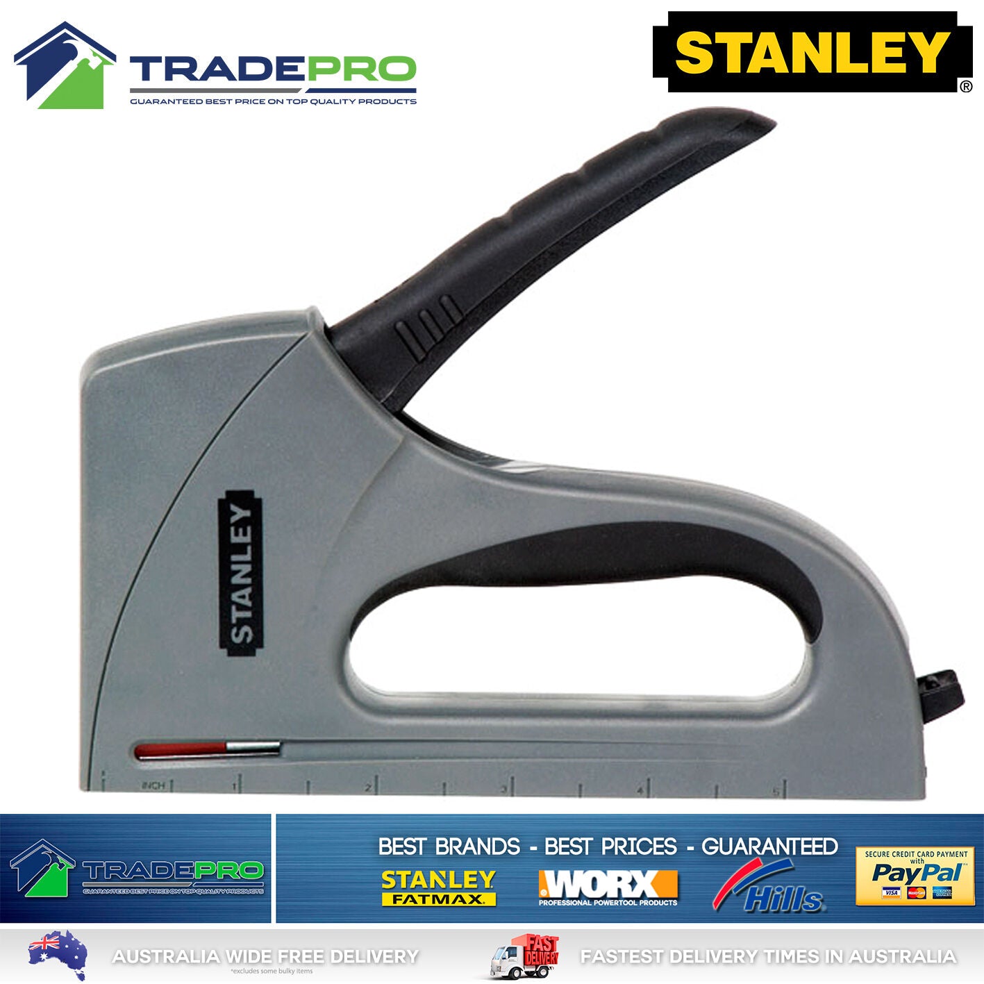 Staple Gun Stanley® Sharpshooter PRO TR40 All Purpose with Comfort Grip Stapler