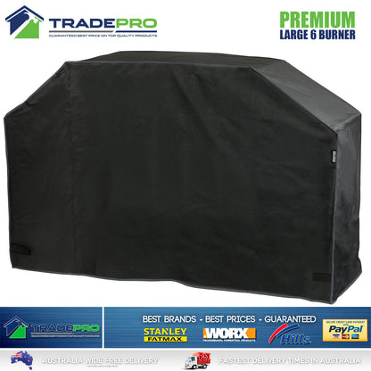 Grillman® BBQ Hooded Large Waterproof UV Resistant Cover Outdoor Gas Barbecue