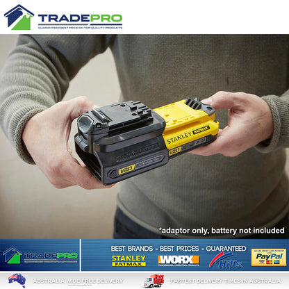 Stanley® Fatmax 18V V20 Battery Adaptor For Old Tools to New Batteries