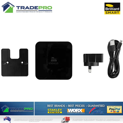 Brilliant Smart Nexus Lite Universal Gateway Black Wifi SmartHome Alexa PRO