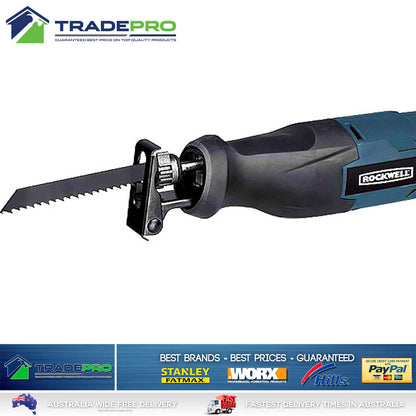 Reciprocating Recipro Saw Rockwell PRO Sabre 800W Cut Off with Blade Saws All