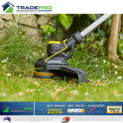 Stanley Fatmax® Line Trimmer 18V Kit 4.0AH Battery Grass Whipper Snipper Edger