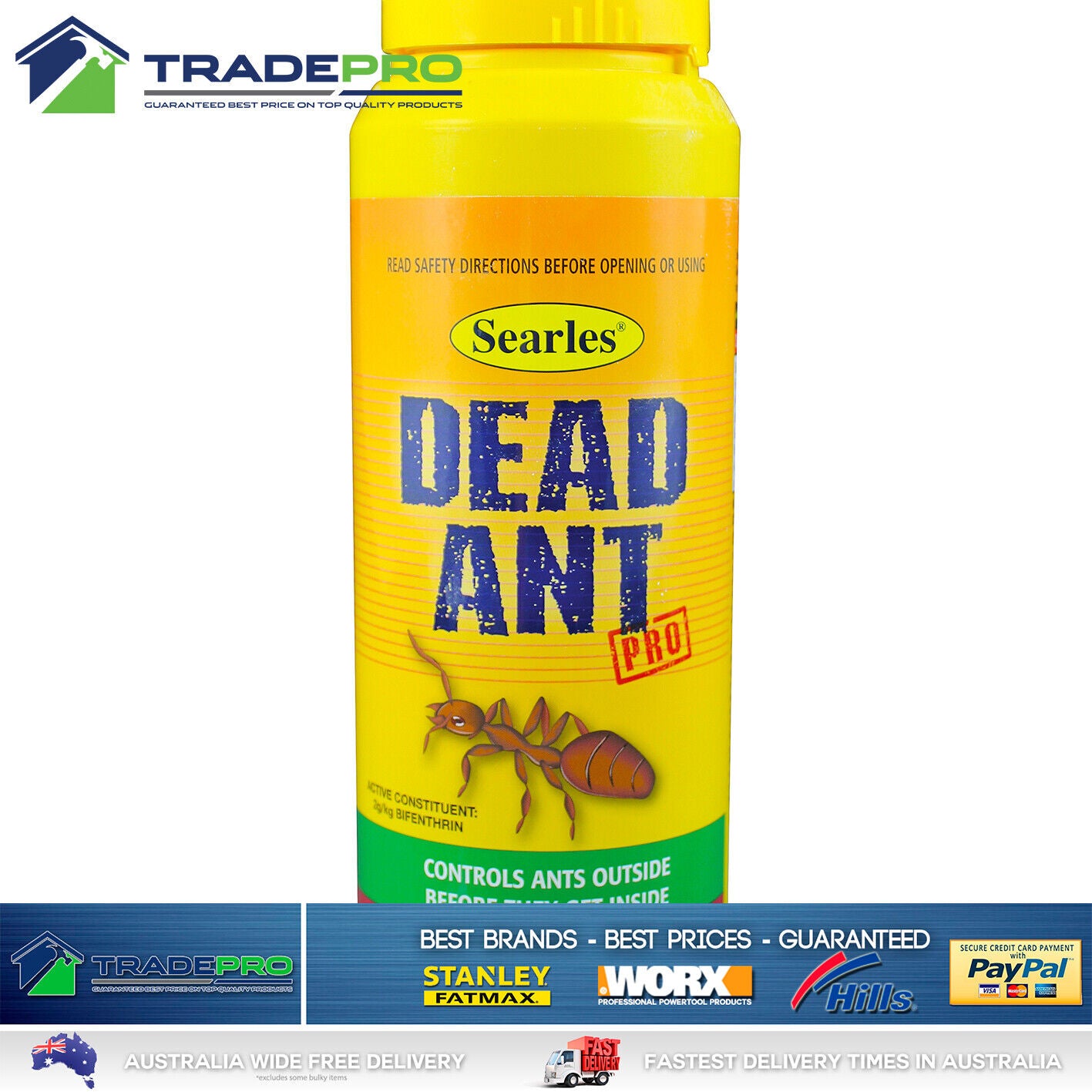 Granular Pesticide Ant Killer 1kg Professional Bifenthrin 130m2 Dead Ant Kill