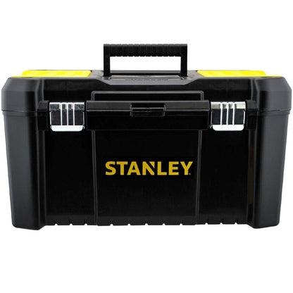Stanley® Tool Chest Box 48cm Lockable Storage Toolbox Metal Latches & Orgainiser