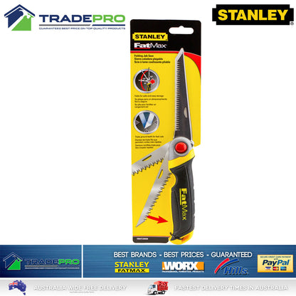 Stanley Fatmax Jab Saw Folding PRO Wallboard Gyprock Drywall & Plaster Board Cut