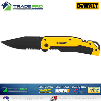 DeWalt® PRO Premium Ultility Knife Folding Outdoor Hunting Sharp Camping Pocket
