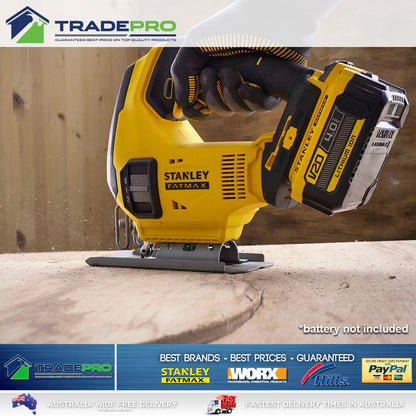 Stanley® Fatmax 18V Cordless Jigsaw Genuine SFMCS600B Multi Blade PRO Tool Only